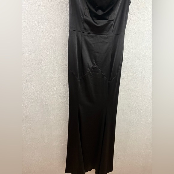 MUXXN Women's Elegant 1930s Mermaid Sleeveless Formal black Evening Dress size L - Picture 4 of 9